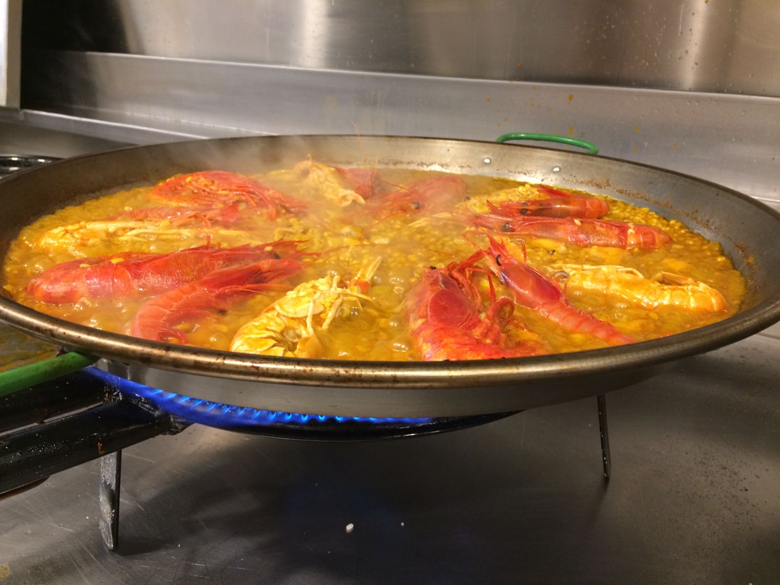 Paella de Marisco Arrocería El Rek El Palmar